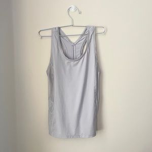 lululemon Tank Top Grey Size 8 Loose Fit